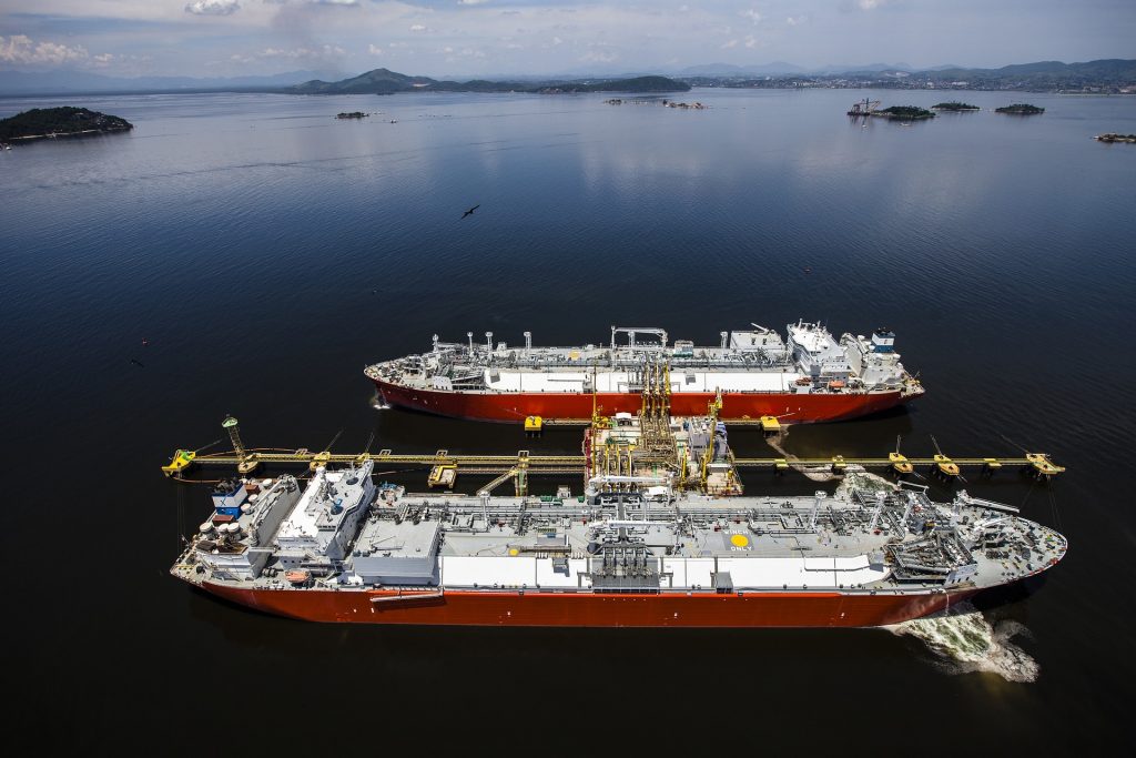 Ship to ship cargo transfer. Ship to ship cargo transfer